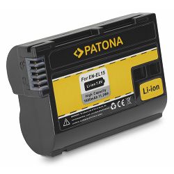 Patona EN-EL15 baterija za Nikon D750, D500, D810, D610, D600, D7200, D7100, D7000, D800, D810A, D800E, 1 V1