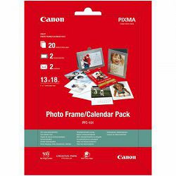 Canon Photo Paper Frame Calendar Pack PFC-101 13x18cm 20 listova foto papir za ispis fotografije na kalendar Glossy 275gsm 20 sheets PFC101 (BS2311B054AA)
