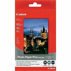 Canon Photo Paper Plus Semi-gloss SG-201 10x15cm 50 listova foto papir za ispis fotografije Satin 260gsm ISO91 4x6" 50 sheets SG201S (BS1686B015AA)