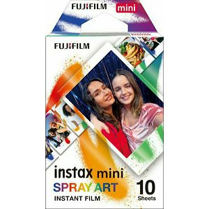 Fujifilm Instax Mini Film Spray Art foto papir 10 listova (1x10) za Fuji instant polaroidni fotoaparat