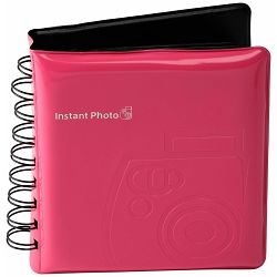 Fujifilm Instax Mini foto album za 64 fotografije rozi Fuji Photo Album pink for 64 photos