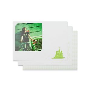 Lomography Freundschaftskarten - Square 1 (green) d930sq1 stationary