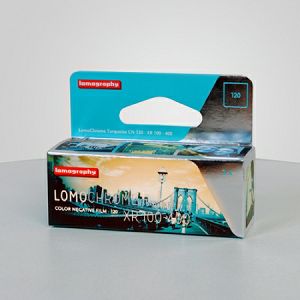 Lomography LomoChrome Turquoise XR 100-400 ASA Single pack F1120TQ1 120 format film za fotoaparat