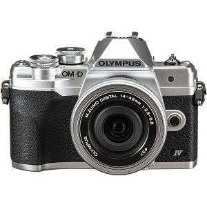 Olympus E-M10 IV + 14-42mm f/3.5-5.6 EZ Silver Pancake kit (V207132SE000)