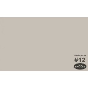 Savage siva (Studio Gray) papirnata pozadina 1,36x11m